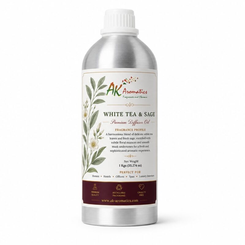 white tea & sage diffuser oil