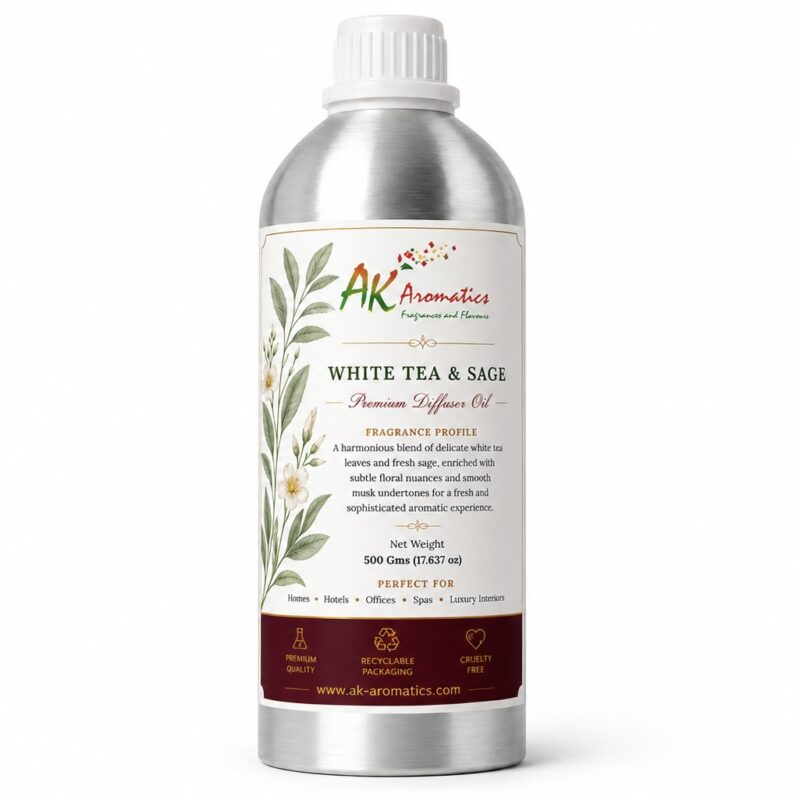 white tea & sage 500gms squre