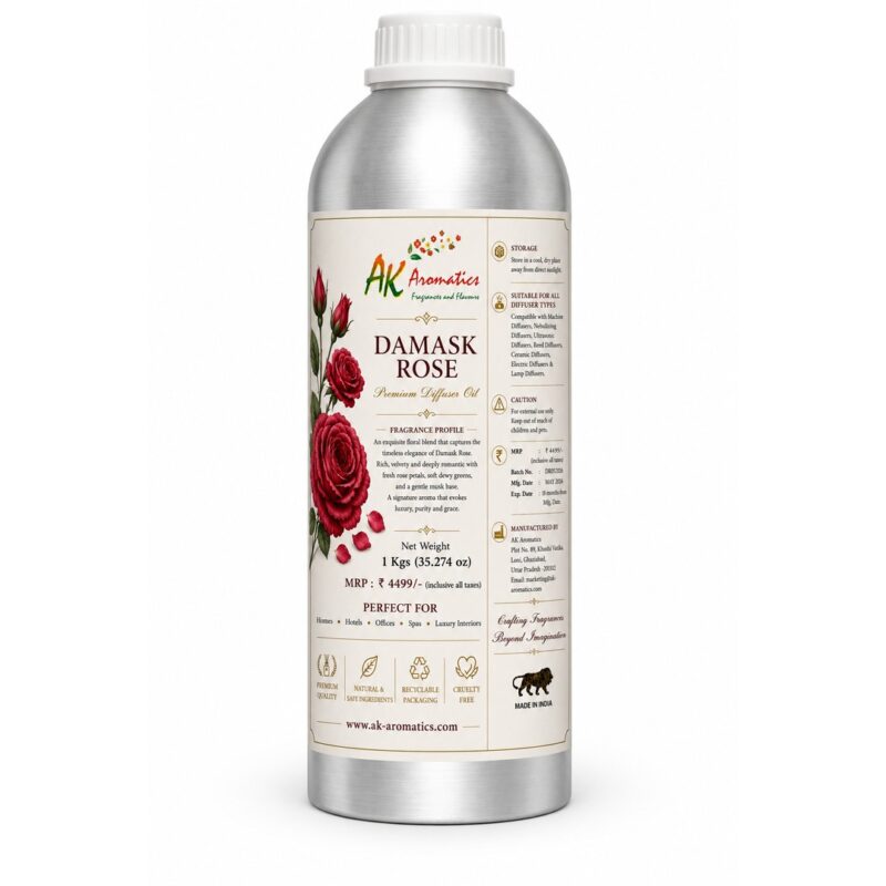 Damask Rose Diffuser Oil
